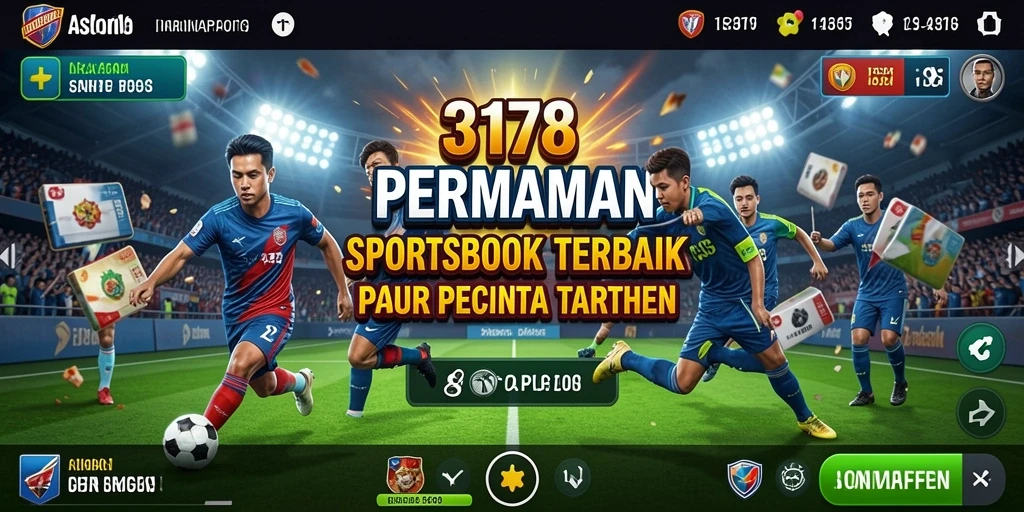 Tangkapan layar dari gameplay Sportsbook pada aplikasi 3178.