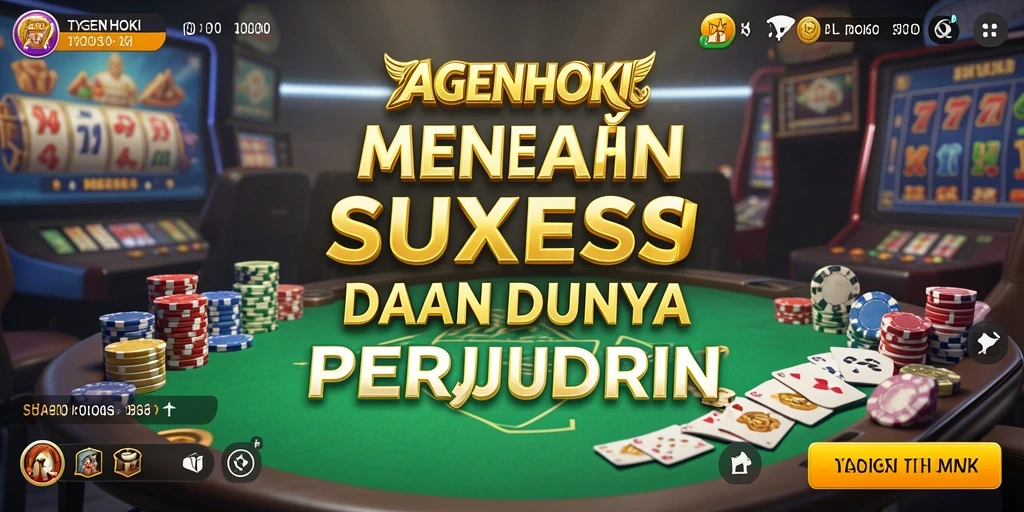 Screenshot AGENHOKI menampilkan gameplay menarik dari manajemen kasino.