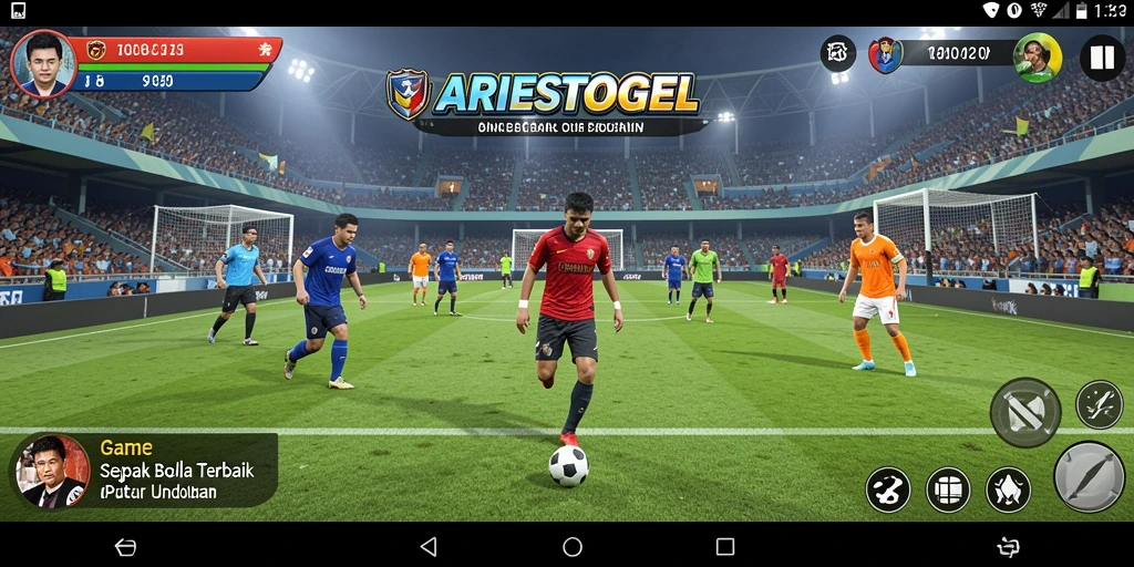 Tampilan gameplay ARIESTOGEL yang seru dan menegangkan.