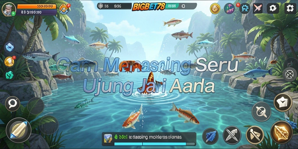 Tangkapan ikan yang beragam dalam gameplay BIGBET78.