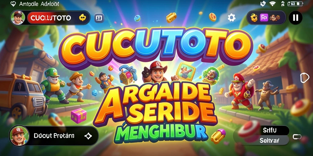 Screenshot gameplay CUCUTOTO dengan aksi seru.