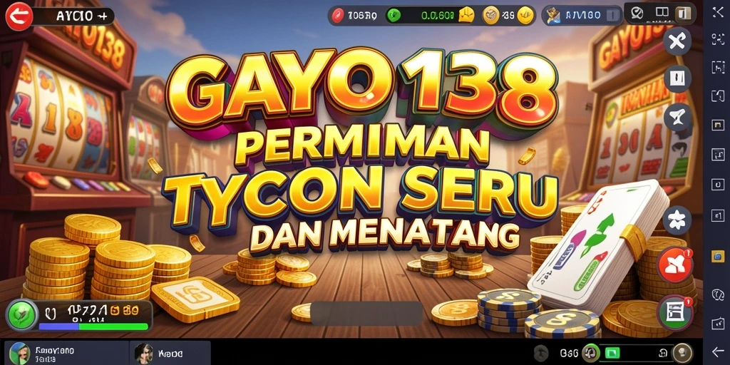 Tampilan gameplay menarik GAYO138 dengan suasana Tycoon yang mendebarkan.