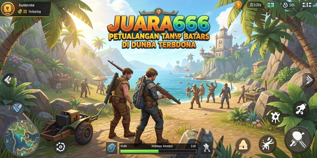 Tampilan gameplay Open World yang menakjubkan dan mengesankan.