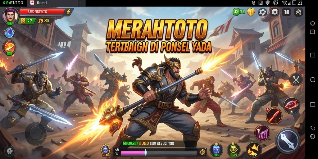 Gameplay Fighting yang seru dan mengasyikkan.