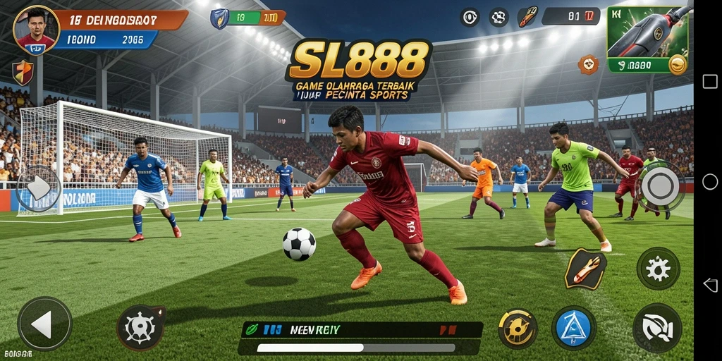 Tampilan gameplay <strong>SL888</strong> yang seru dan menegangkan dengan aksi olahraga nyata.